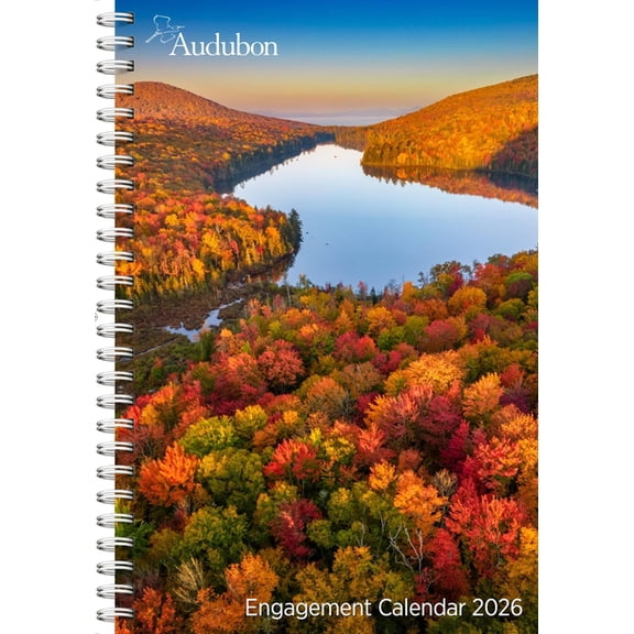 Audubon Engagement Calendar 2026: A Tribute to Nature and Its Spectacular Landscapes, (Paperback)