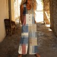 thumbnail image 4 of Fgvctg Womens Overalls Wide Leg Pant Vintage Tropical Graphic Overall Sleeveless Rompers Spaghetti Straps Jumpsuit Loose Bib Overalls Summer Beach Vacation Clothing With Pockets Light Brown 3XL, 4 of 4