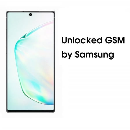 Samsung Note 10+ N975 256GB Duos GSM Unlocked Android Phone - Aura (Best Note Application For Android)
