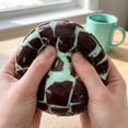 thumbnail image 2 of Crispy Squish Toys Stress Ball, 4 Pack Wax Cracking Squishies with Crunchy Sound, Chocolate Moldable Sensory Toys for Relief & Fidgeting, 2 of 9