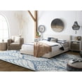 thumbnail image 3 of SAFAVIEH Capri Proinsias Leaves Wool Area Rug, Grey/Ivory, 3' x 5', 3 of 12