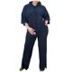 thumbnail image 2 of Puntoco Conjunto de camisa y top de manga larga con cuello redondo y pantalones umbilicales con fugas para mujer Puntoco Puntoco-6425, 2 of 6