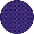thumbnail image 1 of Ahgly Company Machine Washable Indoor Round Transitional Purple Amethyst Purple Area Rugs, 4' Round, 1 of 7