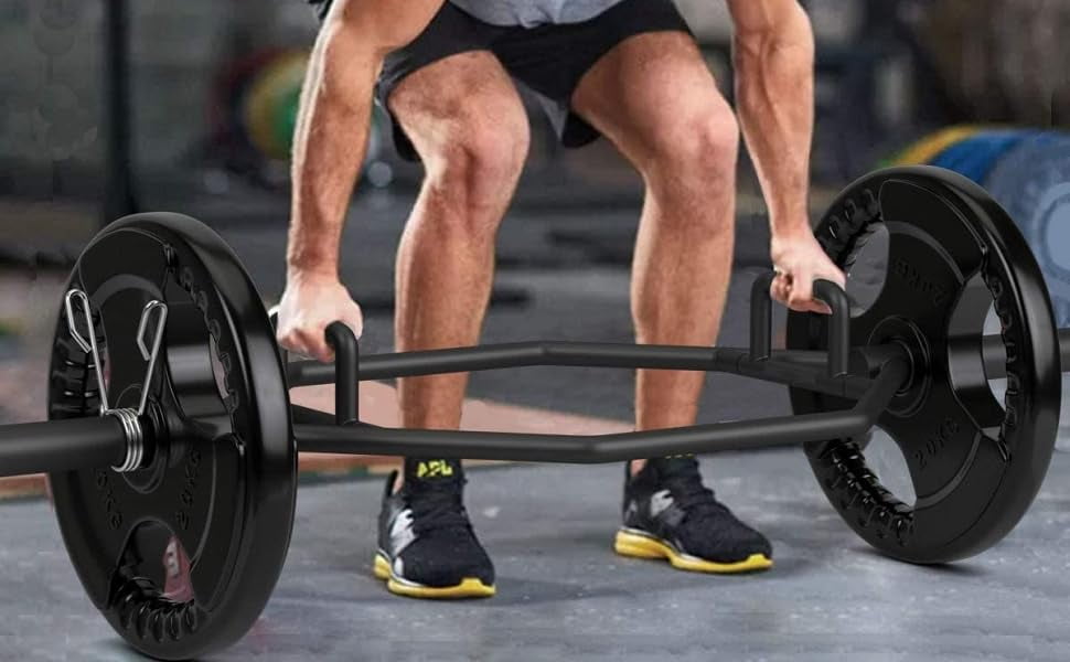 Cap Barbell Deadlift Bar And Weight Set Deadlift Weight Set Hex