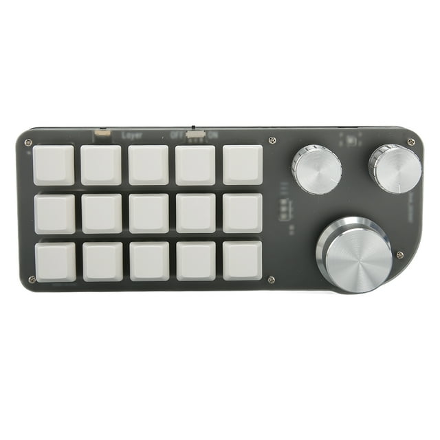 RGB Programmable Keypad,One Handed Mechanical Keyboard Programmable Keyboard Mechanical Gaming Keypad Solid Performance