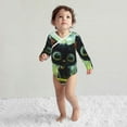 thumbnail image 4 of Sigee Cute Big-Eyed Black Cat for Baby Unisex Baby Cotton Long-Sleeve Bodysuits Soft Cotton, Breathable-3 Months, 4 of 6