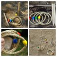 thumbnail image 3 of OUNONA 1 Set Hoop Game Rings with Wood for Interactive Playthings and Reaction Enhancement in Outdoor Games, 3 of 8