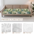 thumbnail image 2 of Xoenoiee Tropical Palm Leaves Print Stretch 3 Piece T Cushion Sofa Slipcovers Individually Sofa Cushion Covers for 3 Cushion Couch Sofa Seat Cushion Covers with Elastic Bands, 2 of 7