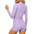 thumbnail image 4 of Swimsuit Set for Girls, Long Sleeve Two Piece with Floral Print, Solid Color Beach Swimsuit for Kids 3-14 Years, 4 of 7