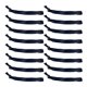 thumbnail image 1 of 30pcs Men Hair Ties Elastic Knotted Hair Bands No Crease Hair Ties Ponytail Holder, 1 of 3
