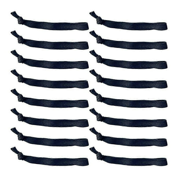 30pcs Men Hair Ties Elastic Knotted Hair Bands No Crease Hair Ties Ponytail Holder