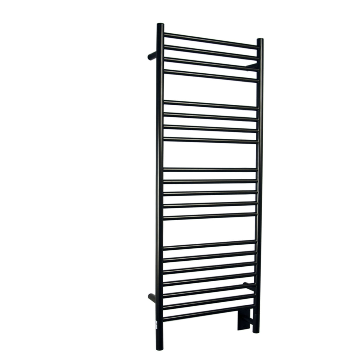 Amba Jeeves D Straight Heated Towel Warmer Rack for Bathroom Oil Rubbed Bronze, 240 Watts; 2.2