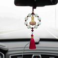 thumbnail image 6 of AMLESO Car Rearview Mirror Charm Pendant Hanging Accessories Resin Dangling Gift Universal Car Interior Decoration Dangling Ornament D, 6 of 9