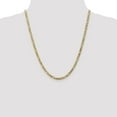thumbnail image 5 of Auriga Fine Jewelry 14K Yellow Gold 4mm Figaro Chain Necklace 22inch for Women, 5 of 6