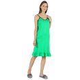 thumbnail image 3 of Inkmeso Solid WoMen's Spaghetti Strap Nightwear Sleeveless Chemise Nightdress, 3 of 7