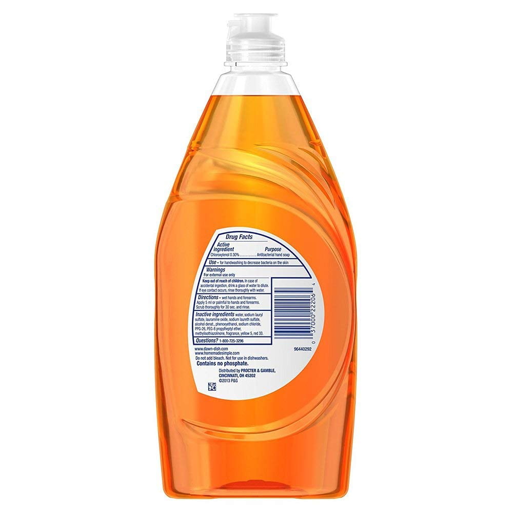 Ultra Concentrated Antibacterial Hand Soap, Orange Scent Dishwashing