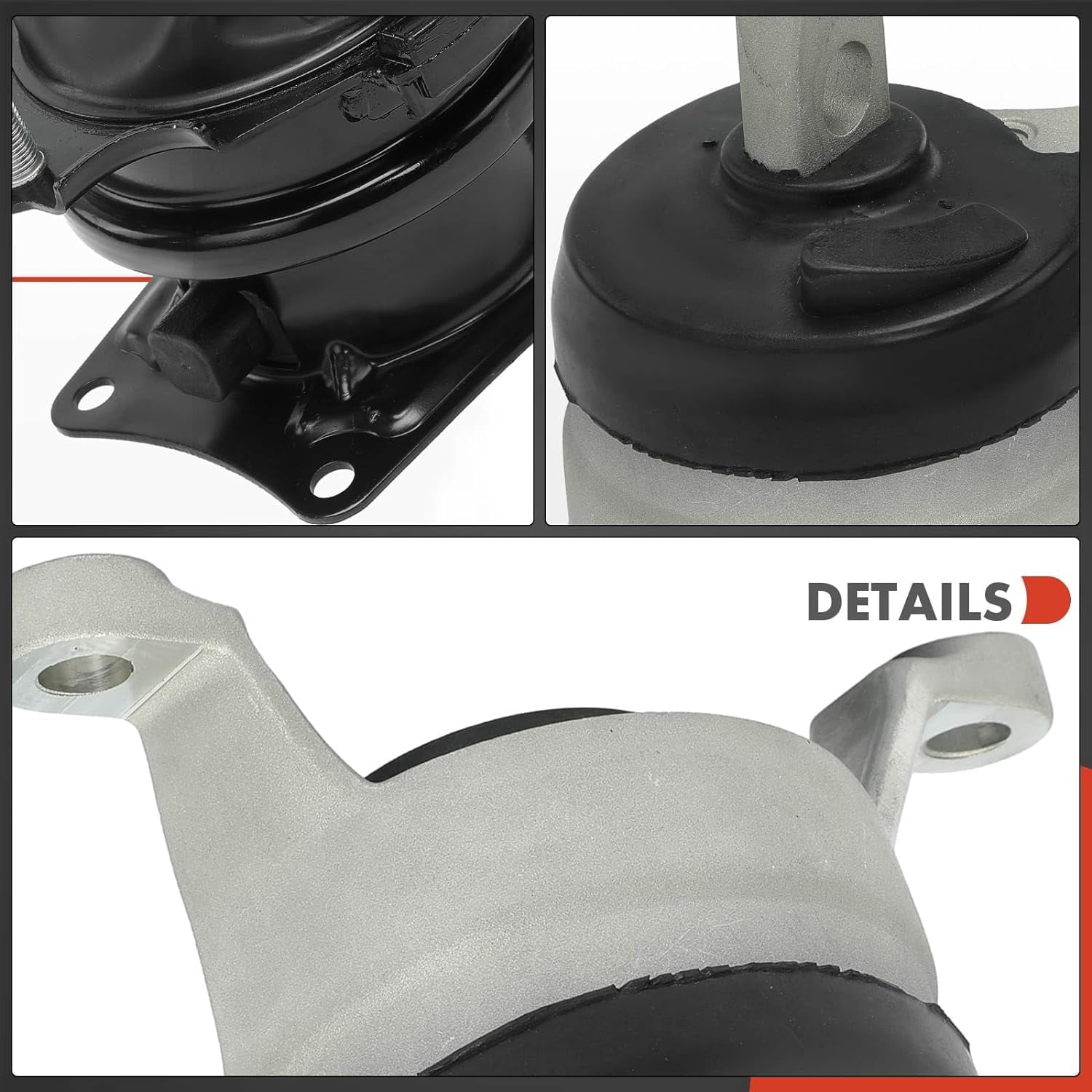 A-Premium Engine Motor Mount Set of 3 Compatible with Honda Pilot 2016-2022, Passport 2019-2022, Ridgeline 2017-2022, V6 3.5L