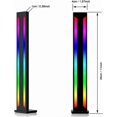 thumbnail image 2 of PYAN-Smart LED RGB Ultra Slim Lamps, Metal Aluminium Housing with App Control and Music Sync Rhythm Mode, Warm Mood Lighting for Desktop Gaming, PC, TV, Room Decoration, 2 of 4