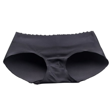 

Cathalem Granny Panties for Women plus Size Butt Lifter Padded Panties For Women High Waist Most Comfortable Womens Underwear Underpants Black Medium