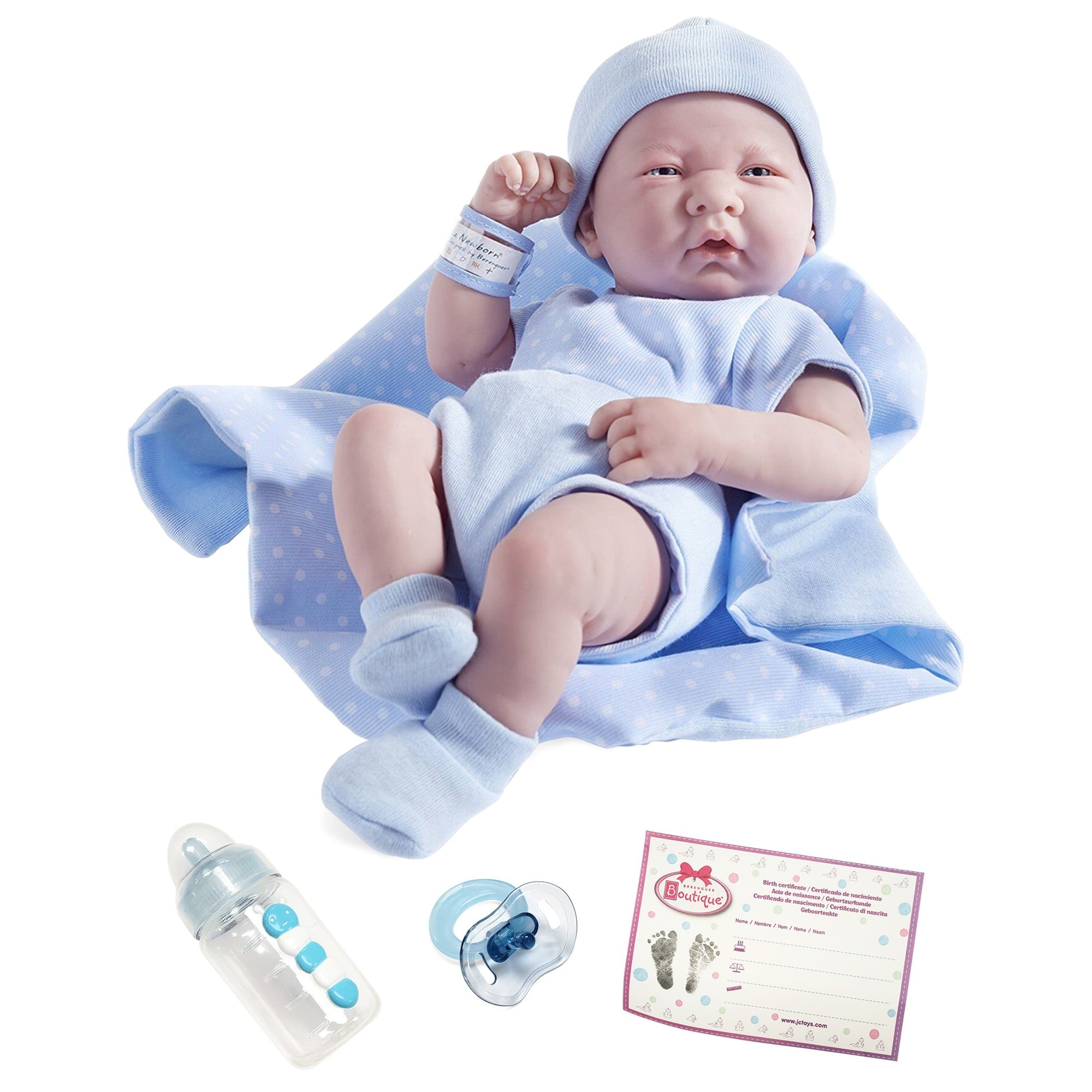 Miniland Educational Anatomically Correct Newborn Doll Caucasian Boy Walmart Com