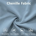 thumbnail image 4 of 2-Seater Modular Sectional Cloud Couch,Chenille Cloud Loveseat with 2 Lumbar Pillows and 2 Throw Pillows,Comfy Deep Seat Sofa Couch with Wide Arm,for Living Room,Home,Theater,Apartment,Blue, 4 of 8