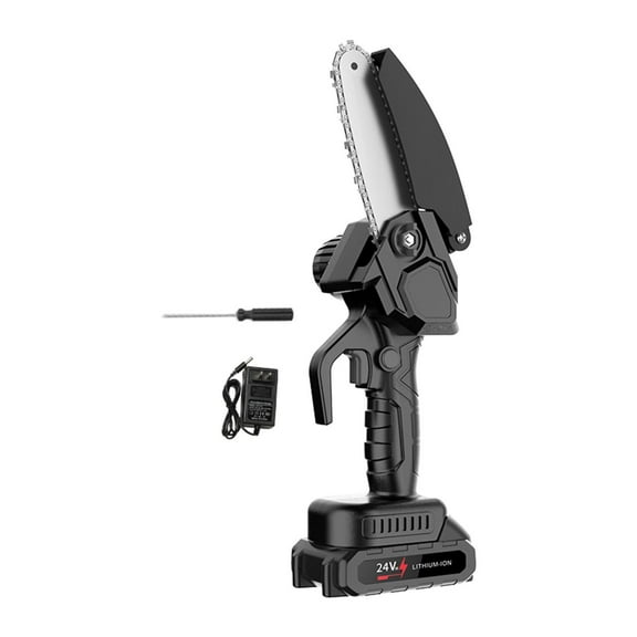 figatia Mini Sawing Machine, Handheld Chain Saw ,Chain Tool ,Small Pruning Shears Electric Sawing Machine for Pruning Logging, Trimming Household
