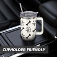 thumbnail image 7 of 40oz Dog Mom Tumbler - Leakproof Travel Coffee Mug with Handle - Cute Puppy Gift for Women Who Love Dogs - Double Wall Stainless, 7 of 7
