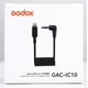 thumbnail image 2 of Cable adaptador Godox GAC-IC10 Lightning a TRS de 3,5 mm para iPhone, 2 of 2