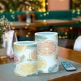 thumbnail image 3 of Yayeee Flameless Candles with Remote Flickering Battery Operated Multi Color Changing, Candy Grapefruit Slices, 3 of 7