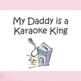 thumbnail image 2 of CafePress - My Daddy Is A Karaoke King Infant Creeper - Baby Light Bodysuit, Size Newborn - 24 Months, 2 of 4