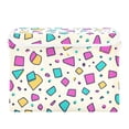 thumbnail image 7 of Yayeee Collapsible Cube Storage Bin with Lid Fabric Closet Decorative Basket with Handles, Beige Retro Pattern, 7 of 7