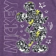 thumbnail image 3 of Disney - Mickey Mouse Pattern Drawing - Toddler & Youth Girls Short Sleeve Graphic T-Shirt, 3 of 5