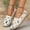 Beige, variant on YOUYEDIAN Loafers for Women Comfortable Fashion Patchwork Print Low Heel Casual Round Toe Soft Flats Versatile Slip On Walking Canvas Shoes