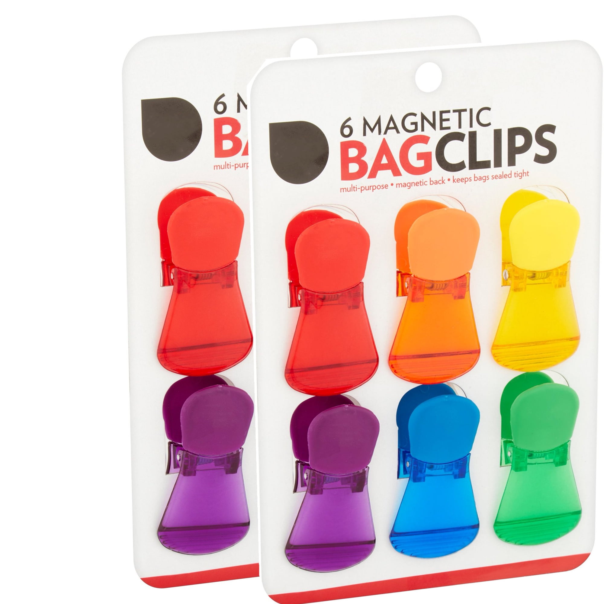 Duslogis 12 Clips, Clips for Fridge, Whiteboard, Classroom, Office, Refrigerator