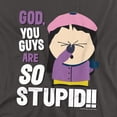 thumbnail image 2 of South Park So Stupid Women's T Shirt,Charcoal, Large, 2 of 6
