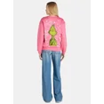 Dr. Seuss Women???s The Grinch Stars Graphic Sweatshirt, Sizes XXSXXL