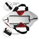 thumbnail image 4 of Fotbe Red Skulls 3 Bolsa Tote Estética de Lona con Estampado para Mujer - Bolsa Reutilizable de Hombro Casual para Vacaciones, Compras, Trabajo y Gimnasio, 4 of 8