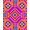 Purple, Pattern 2, variant on ODIKA 8'x10' Machine Washable Non-Slip Area Rug, Contemporary Ikat Wave Stripe Design Anti Slip High Traffic Rug, Pink, 475204