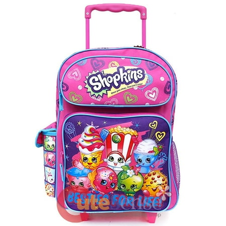 Shopkins Small School Roller Backpack 12