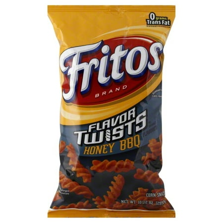 Fritos Flavor Twists Honey BBQ Corn Snacks, 10.5 Oz.