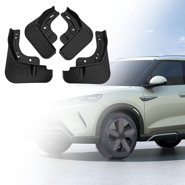 4 Uds guardabarros neumáticos protectores contra salpicaduras para Atto 3 protección trasera delantera Flexible fácil de instalar accesorio