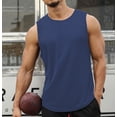 thumbnail image 5 of Men's Quick Dry Sports Vest Sleeveless Tank Top, 5 of 17