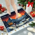 thumbnail image 4 of Grrvtrz Christmas Carpet Entrance Door Mat Household Absorbent Nonslip Foot Mat Dirt Proof Mat Bathroom Nonslip Mat Size 15.7x23.6 Inch,Holiday Products,Christmas Decorations, 4 of 6