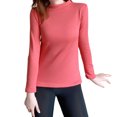 thumbnail image 1 of Minnieouse Camisa térmica, ropa de abrigo, suministros para mujer, Top lavable a prueba de frío, lencería larga, ropa interior de invierno al tacto Ropa interior Broncearse XXL Minnieouse AP013712-04, 1 of 6