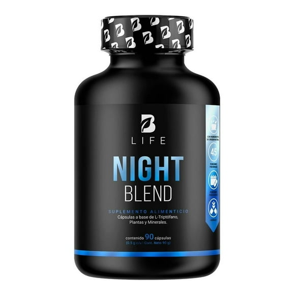 Suplemento Alimenticio Blife Night Blend 90 Cápsulas