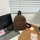 thumbnail image 5 of Bolsa Mini mochila de pana para mujer. mochila de viaje retro para niñas (café) Ehuebsd Nuevos Originales, 5 of 9