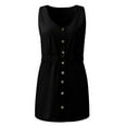 thumbnail image 3 of Aayomet Womens Workout Tops Womens Casual Loose Graphic Comfy Tank Tops Summer Basic T-Shirts Sleeveless Shirts Tunic Tops,Black XXL, 3 of 5