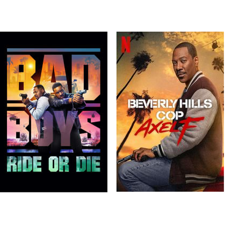 Bad Boys: Ride or Die (2024) & Beverly Hills Cop 4: Axel F (2024) : 2 Movie Collection D V D
