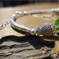 thumbnail image 3 of Bracelet pour Femmes Bracelet en Céramique Perle Bracelet Réglable Bracelet à Revers, 3 of 8