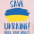 thumbnail image 3 of CafePress - Save Ukraine Raise Your Voices Women's Light T Shi - Women's Classic T-Shirt, 3 of 4
